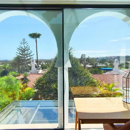 Stylish With Sea View In Maspalomas Сasa de vacaciones *